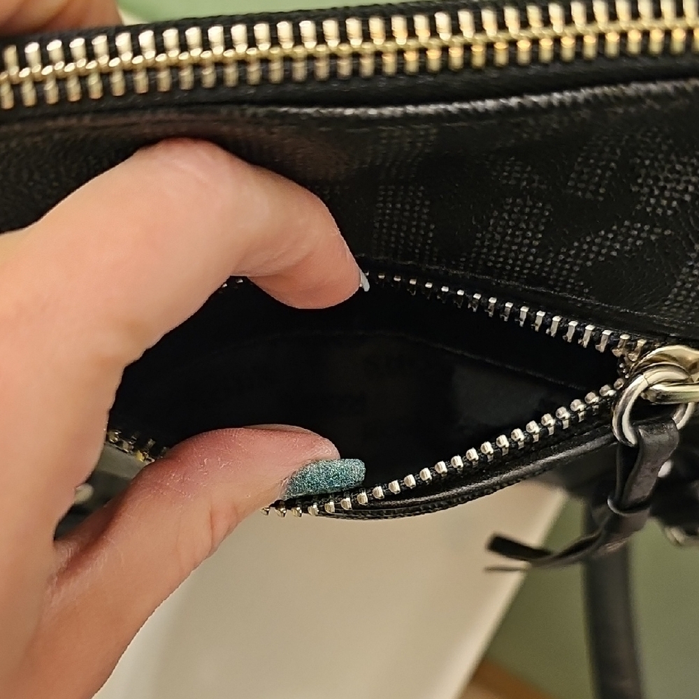 Michael Kors Black Crossbody with Buckle Detail - Picture 4 of 6